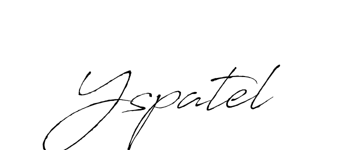 Make a beautiful signature design for name Yspatel. Use this online signature maker to create a handwritten signature for free. Yspatel signature style 6 images and pictures png