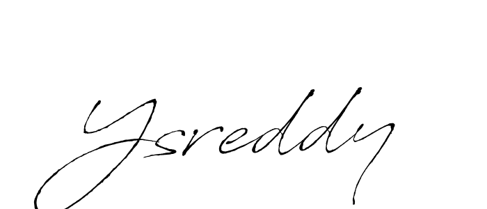 Antro_Vectra is a professional signature style that is perfect for those who want to add a touch of class to their signature. It is also a great choice for those who want to make their signature more unique. Get Ysreddy name to fancy signature for free. Ysreddy signature style 6 images and pictures png