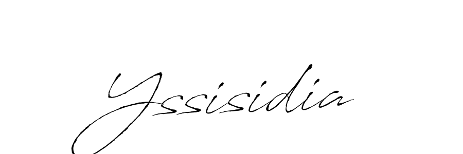 How to make Yssisidia name signature. Use Antro_Vectra style for creating short signs online. This is the latest handwritten sign. Yssisidia signature style 6 images and pictures png