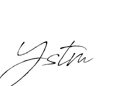 You should practise on your own different ways (Antro_Vectra) to write your name (Ystm) in signature. don't let someone else do it for you. Ystm signature style 6 images and pictures png