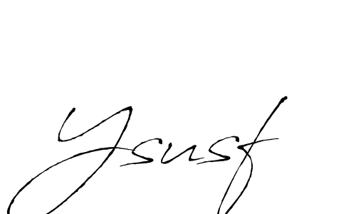 Ysusf stylish signature style. Best Handwritten Sign (Antro_Vectra) for my name. Handwritten Signature Collection Ideas for my name Ysusf. Ysusf signature style 6 images and pictures png