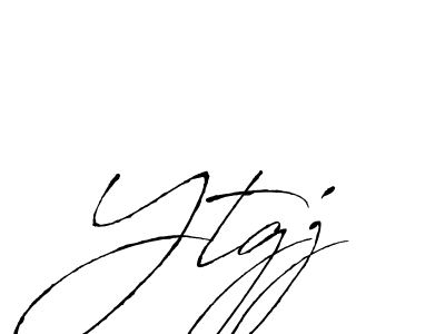 Ytgj stylish signature style. Best Handwritten Sign (Antro_Vectra) for my name. Handwritten Signature Collection Ideas for my name Ytgj. Ytgj signature style 6 images and pictures png