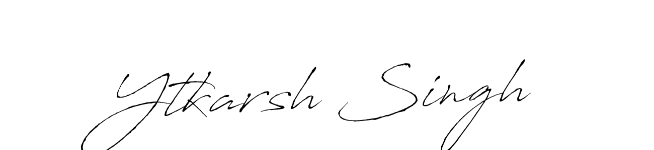 if you are searching for the best signature style for your name Ytkarsh Singh. so please give up your signature search. here we have designed multiple signature styles  using Antro_Vectra. Ytkarsh Singh signature style 6 images and pictures png