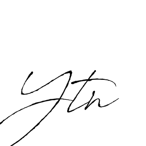 How to Draw Ytn signature style? Antro_Vectra is a latest design signature styles for name Ytn. Ytn signature style 6 images and pictures png