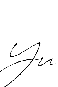 Similarly Antro_Vectra is the best handwritten signature design. Signature creator online .You can use it as an online autograph creator for name Yu. Yu signature style 6 images and pictures png