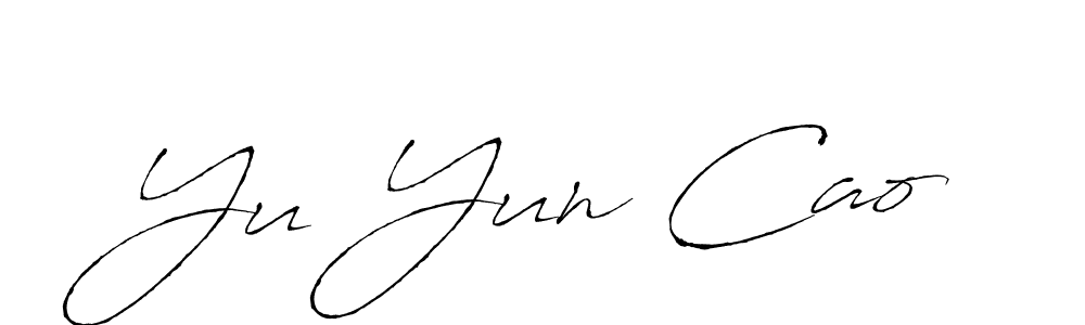 How to Draw Yu Yun Cao signature style? Antro_Vectra is a latest design signature styles for name Yu Yun Cao. Yu Yun Cao signature style 6 images and pictures png