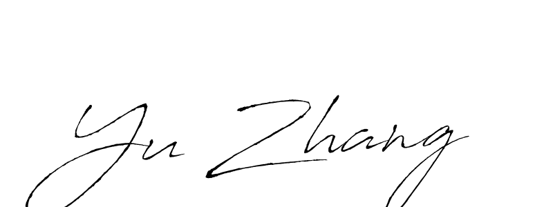 The best way (Antro_Vectra) to make a short signature is to pick only two or three words in your name. The name Yu Zhang include a total of six letters. For converting this name. Yu Zhang signature style 6 images and pictures png