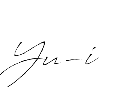 Yu-i stylish signature style. Best Handwritten Sign (Antro_Vectra) for my name. Handwritten Signature Collection Ideas for my name Yu-i. Yu-i signature style 6 images and pictures png