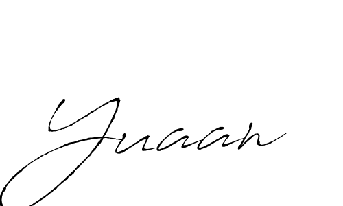 Design your own signature with our free online signature maker. With this signature software, you can create a handwritten (Antro_Vectra) signature for name Yuaan. Yuaan signature style 6 images and pictures png