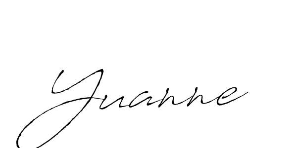 The best way (Antro_Vectra) to make a short signature is to pick only two or three words in your name. The name Yuanne include a total of six letters. For converting this name. Yuanne signature style 6 images and pictures png