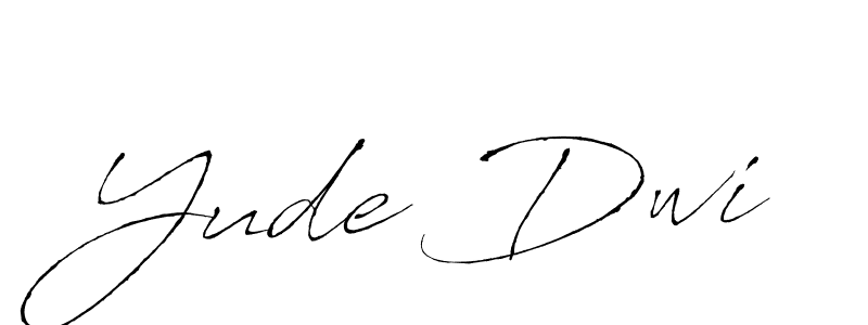 It looks lik you need a new signature style for name Yude Dwi. Design unique handwritten (Antro_Vectra) signature with our free signature maker in just a few clicks. Yude Dwi signature style 6 images and pictures png