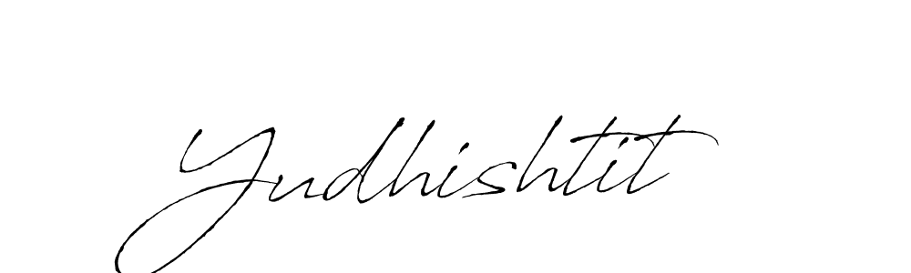 Make a beautiful signature design for name Yudhishtit. Use this online signature maker to create a handwritten signature for free. Yudhishtit signature style 6 images and pictures png