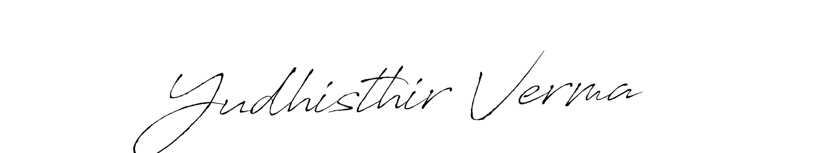 The best way (Antro_Vectra) to make a short signature is to pick only two or three words in your name. The name Yudhisthir Verma include a total of six letters. For converting this name. Yudhisthir Verma signature style 6 images and pictures png