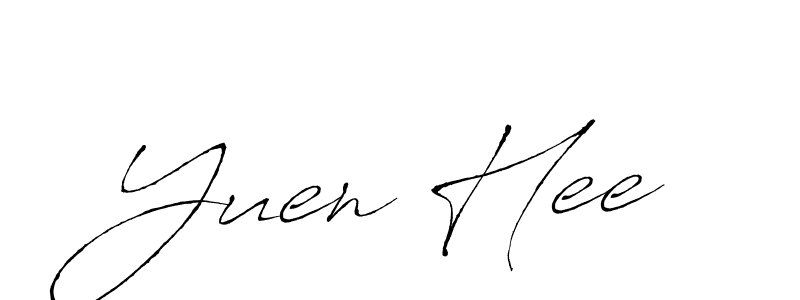 It looks lik you need a new signature style for name Yuen Hee. Design unique handwritten (Antro_Vectra) signature with our free signature maker in just a few clicks. Yuen Hee signature style 6 images and pictures png