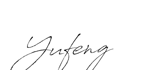 if you are searching for the best signature style for your name Yufeng. so please give up your signature search. here we have designed multiple signature styles  using Antro_Vectra. Yufeng signature style 6 images and pictures png