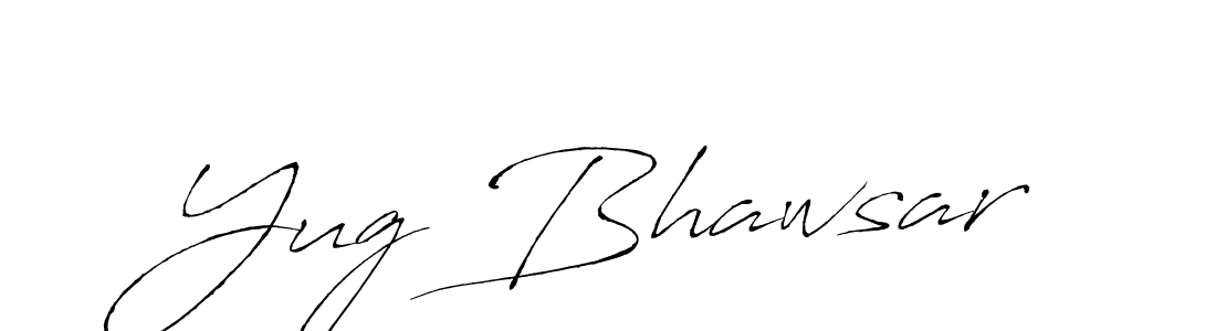 How to Draw Yug Bhawsar signature style? Antro_Vectra is a latest design signature styles for name Yug Bhawsar. Yug Bhawsar signature style 6 images and pictures png