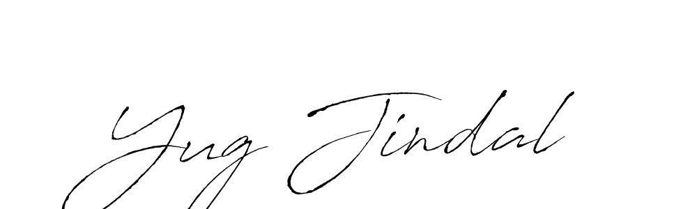 It looks lik you need a new signature style for name Yug Jindal. Design unique handwritten (Antro_Vectra) signature with our free signature maker in just a few clicks. Yug Jindal signature style 6 images and pictures png