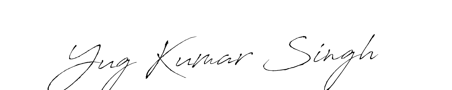if you are searching for the best signature style for your name Yug Kumar Singh. so please give up your signature search. here we have designed multiple signature styles  using Antro_Vectra. Yug Kumar Singh signature style 6 images and pictures png