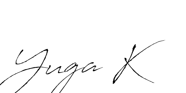 Also You can easily find your signature by using the search form. We will create Yuga K name handwritten signature images for you free of cost using Antro_Vectra sign style. Yuga K signature style 6 images and pictures png