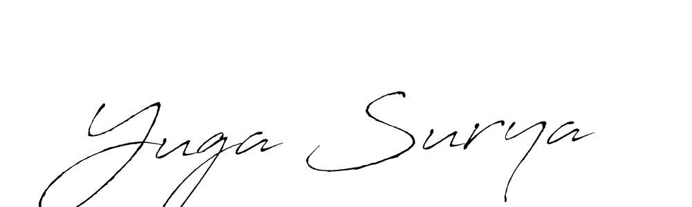 Also we have Yuga Surya name is the best signature style. Create professional handwritten signature collection using Antro_Vectra autograph style. Yuga Surya signature style 6 images and pictures png