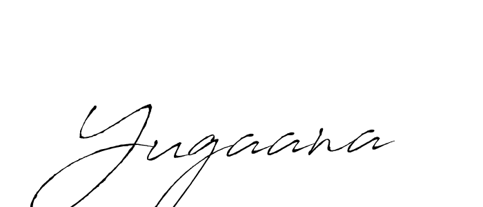 if you are searching for the best signature style for your name Yugaana. so please give up your signature search. here we have designed multiple signature styles  using Antro_Vectra. Yugaana signature style 6 images and pictures png