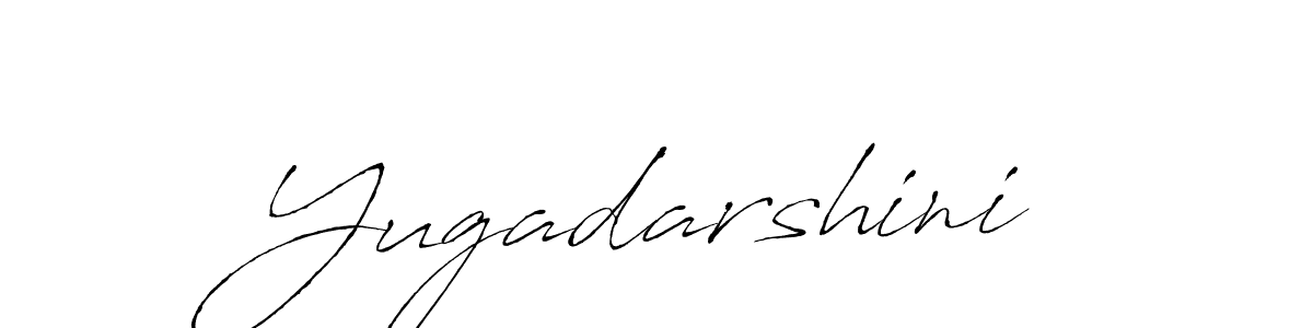 Yugadarshini stylish signature style. Best Handwritten Sign (Antro_Vectra) for my name. Handwritten Signature Collection Ideas for my name Yugadarshini. Yugadarshini signature style 6 images and pictures png