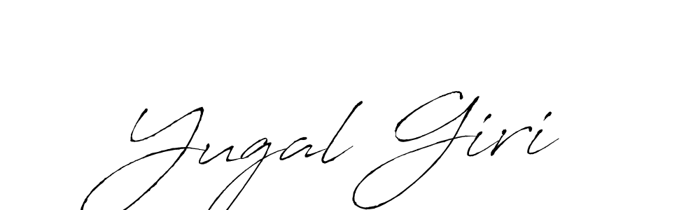 This is the best signature style for the Yugal Giri name. Also you like these signature font (Antro_Vectra). Mix name signature. Yugal Giri signature style 6 images and pictures png