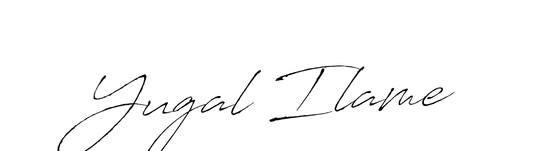 How to make Yugal Ilame signature? Antro_Vectra is a professional autograph style. Create handwritten signature for Yugal Ilame name. Yugal Ilame signature style 6 images and pictures png