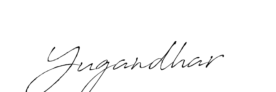 Antro_Vectra is a professional signature style that is perfect for those who want to add a touch of class to their signature. It is also a great choice for those who want to make their signature more unique. Get Yugandhar name to fancy signature for free. Yugandhar signature style 6 images and pictures png