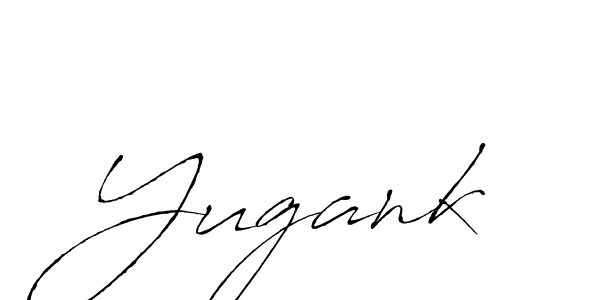 Yugank stylish signature style. Best Handwritten Sign (Antro_Vectra) for my name. Handwritten Signature Collection Ideas for my name Yugank. Yugank signature style 6 images and pictures png