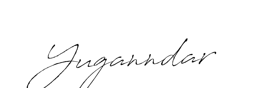 How to make Yuganndar name signature. Use Antro_Vectra style for creating short signs online. This is the latest handwritten sign. Yuganndar signature style 6 images and pictures png