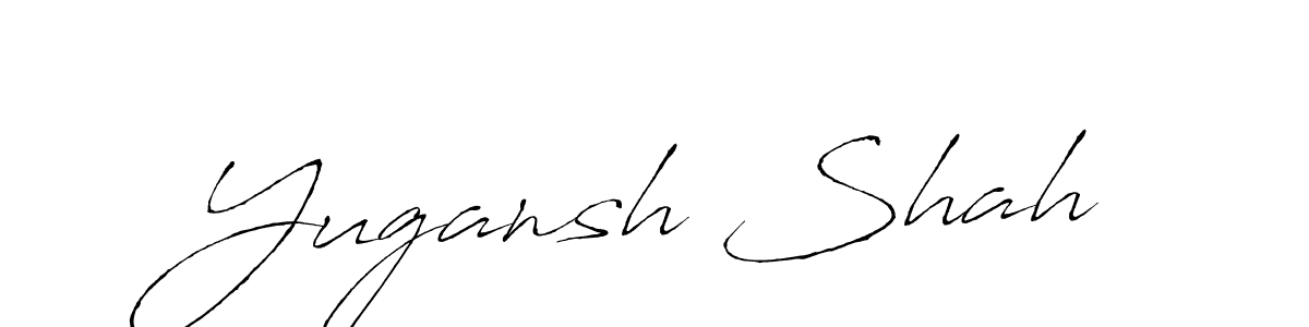 Also You can easily find your signature by using the search form. We will create Yugansh Shah name handwritten signature images for you free of cost using Antro_Vectra sign style. Yugansh Shah signature style 6 images and pictures png