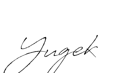 How to make Yugek name signature. Use Antro_Vectra style for creating short signs online. This is the latest handwritten sign. Yugek signature style 6 images and pictures png