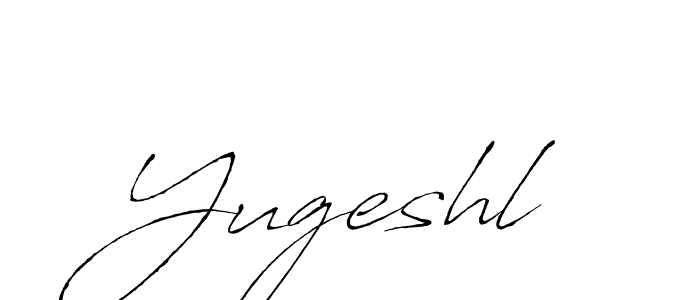 if you are searching for the best signature style for your name Yugeshl. so please give up your signature search. here we have designed multiple signature styles  using Antro_Vectra. Yugeshl signature style 6 images and pictures png
