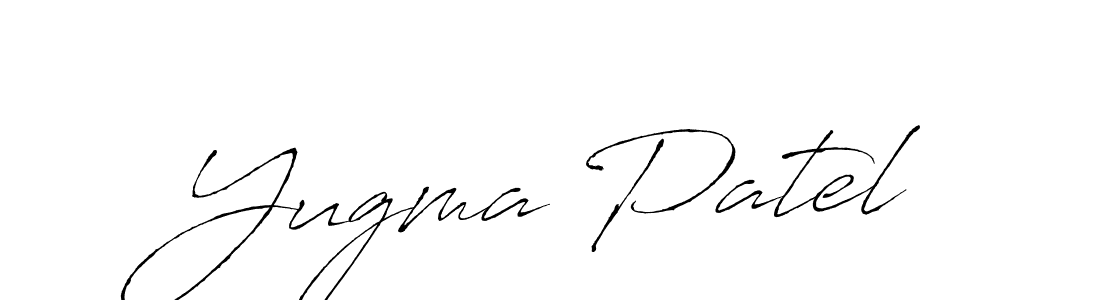 Also You can easily find your signature by using the search form. We will create Yugma Patel name handwritten signature images for you free of cost using Antro_Vectra sign style. Yugma Patel signature style 6 images and pictures png