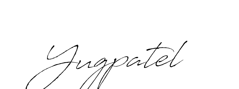 Yugpatel stylish signature style. Best Handwritten Sign (Antro_Vectra) for my name. Handwritten Signature Collection Ideas for my name Yugpatel. Yugpatel signature style 6 images and pictures png