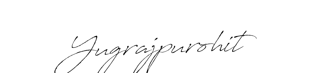 Also we have Yugrajpurohit name is the best signature style. Create professional handwritten signature collection using Antro_Vectra autograph style. Yugrajpurohit signature style 6 images and pictures png