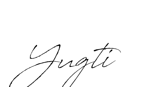 The best way (Antro_Vectra) to make a short signature is to pick only two or three words in your name. The name Yugti include a total of six letters. For converting this name. Yugti signature style 6 images and pictures png