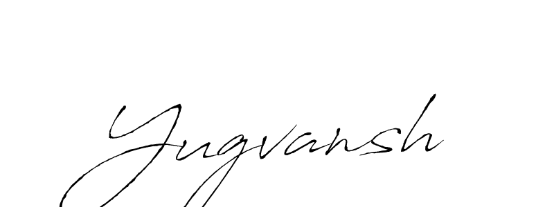 Use a signature maker to create a handwritten signature online. With this signature software, you can design (Antro_Vectra) your own signature for name Yugvansh. Yugvansh signature style 6 images and pictures png