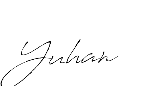 It looks lik you need a new signature style for name Yuhan. Design unique handwritten (Antro_Vectra) signature with our free signature maker in just a few clicks. Yuhan signature style 6 images and pictures png