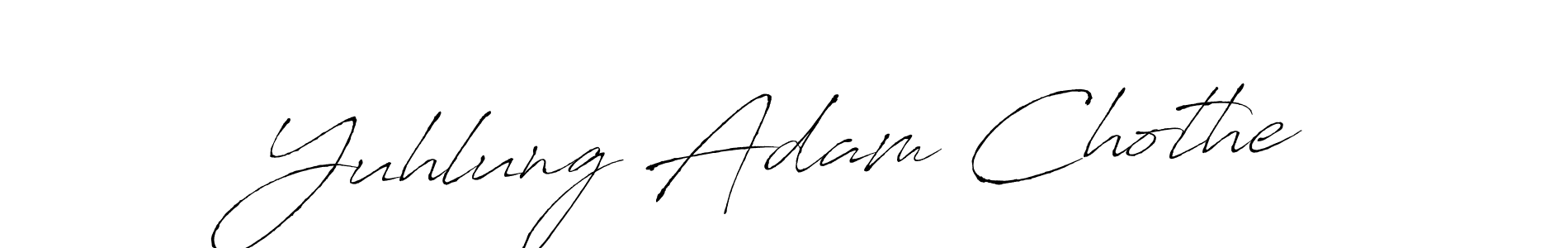 Once you've used our free online signature maker to create your best signature Antro_Vectra style, it's time to enjoy all of the benefits that Yuhlung Adam Chothe name signing documents. Yuhlung Adam Chothe signature style 6 images and pictures png