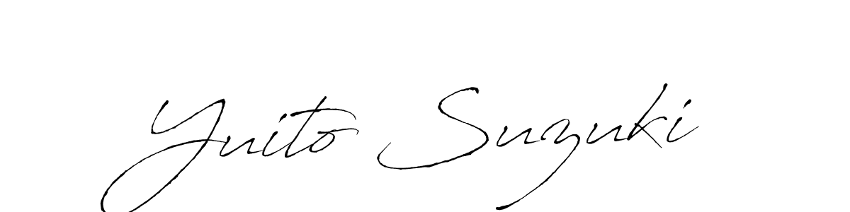 if you are searching for the best signature style for your name Yuito Suzuki. so please give up your signature search. here we have designed multiple signature styles  using Antro_Vectra. Yuito Suzuki signature style 6 images and pictures png