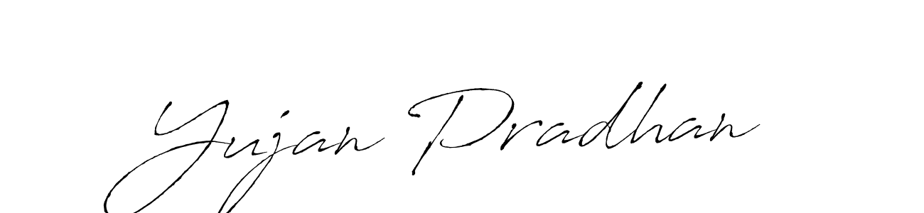 Antro_Vectra is a professional signature style that is perfect for those who want to add a touch of class to their signature. It is also a great choice for those who want to make their signature more unique. Get Yujan Pradhan name to fancy signature for free. Yujan Pradhan signature style 6 images and pictures png
