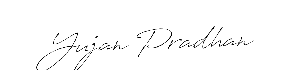Also we have Yujan Pradhan name is the best signature style. Create professional handwritten signature collection using Antro_Vectra autograph style. Yujan Pradhan signature style 6 images and pictures png