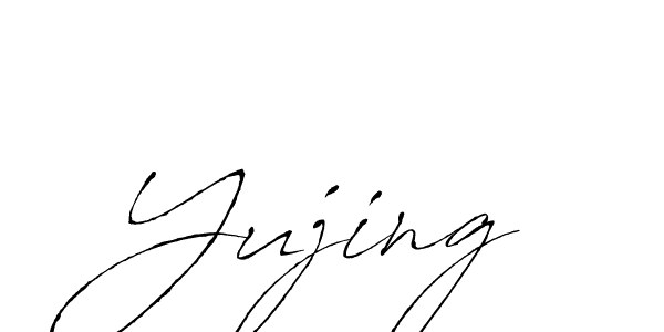 The best way (Antro_Vectra) to make a short signature is to pick only two or three words in your name. The name Yujing include a total of six letters. For converting this name. Yujing signature style 6 images and pictures png