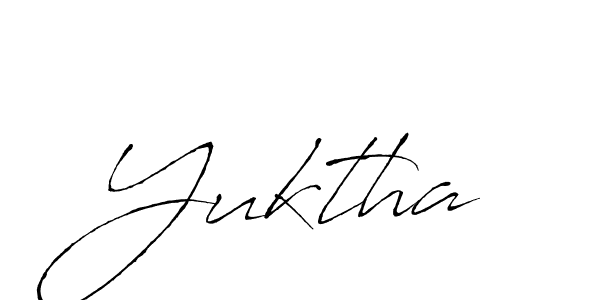 The best way (Antro_Vectra) to make a short signature is to pick only two or three words in your name. The name Yuktha include a total of six letters. For converting this name. Yuktha signature style 6 images and pictures png