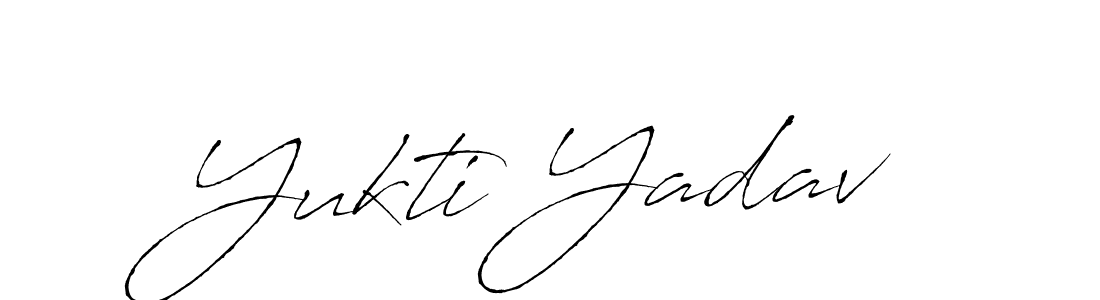 Antro_Vectra is a professional signature style that is perfect for those who want to add a touch of class to their signature. It is also a great choice for those who want to make their signature more unique. Get Yukti Yadav name to fancy signature for free. Yukti Yadav signature style 6 images and pictures png