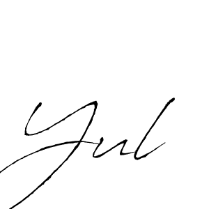 How to Draw Yul signature style? Antro_Vectra is a latest design signature styles for name Yul. Yul signature style 6 images and pictures png