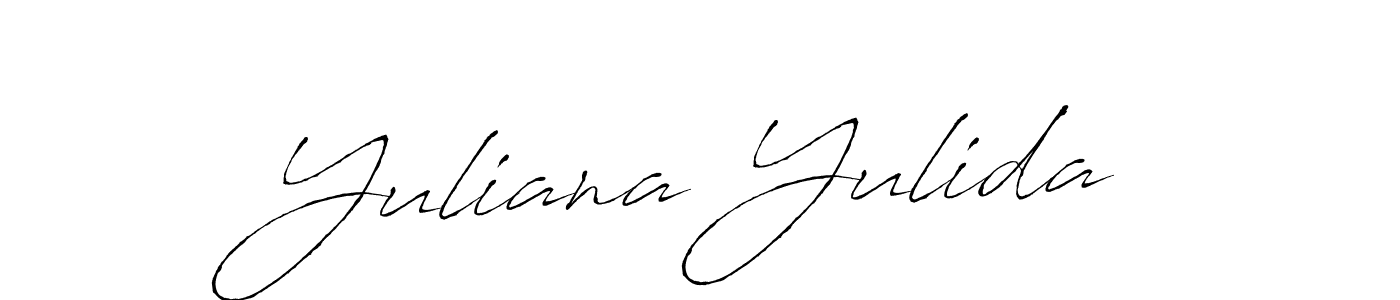 Make a beautiful signature design for name Yuliana Yulida. Use this online signature maker to create a handwritten signature for free. Yuliana Yulida signature style 6 images and pictures png