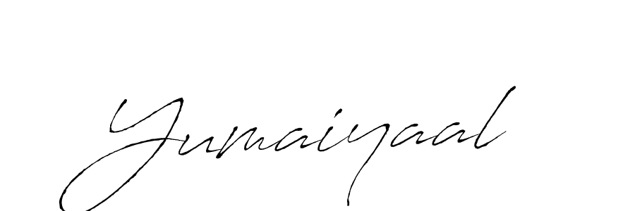 Use a signature maker to create a handwritten signature online. With this signature software, you can design (Antro_Vectra) your own signature for name Yumaiyaal. Yumaiyaal signature style 6 images and pictures png